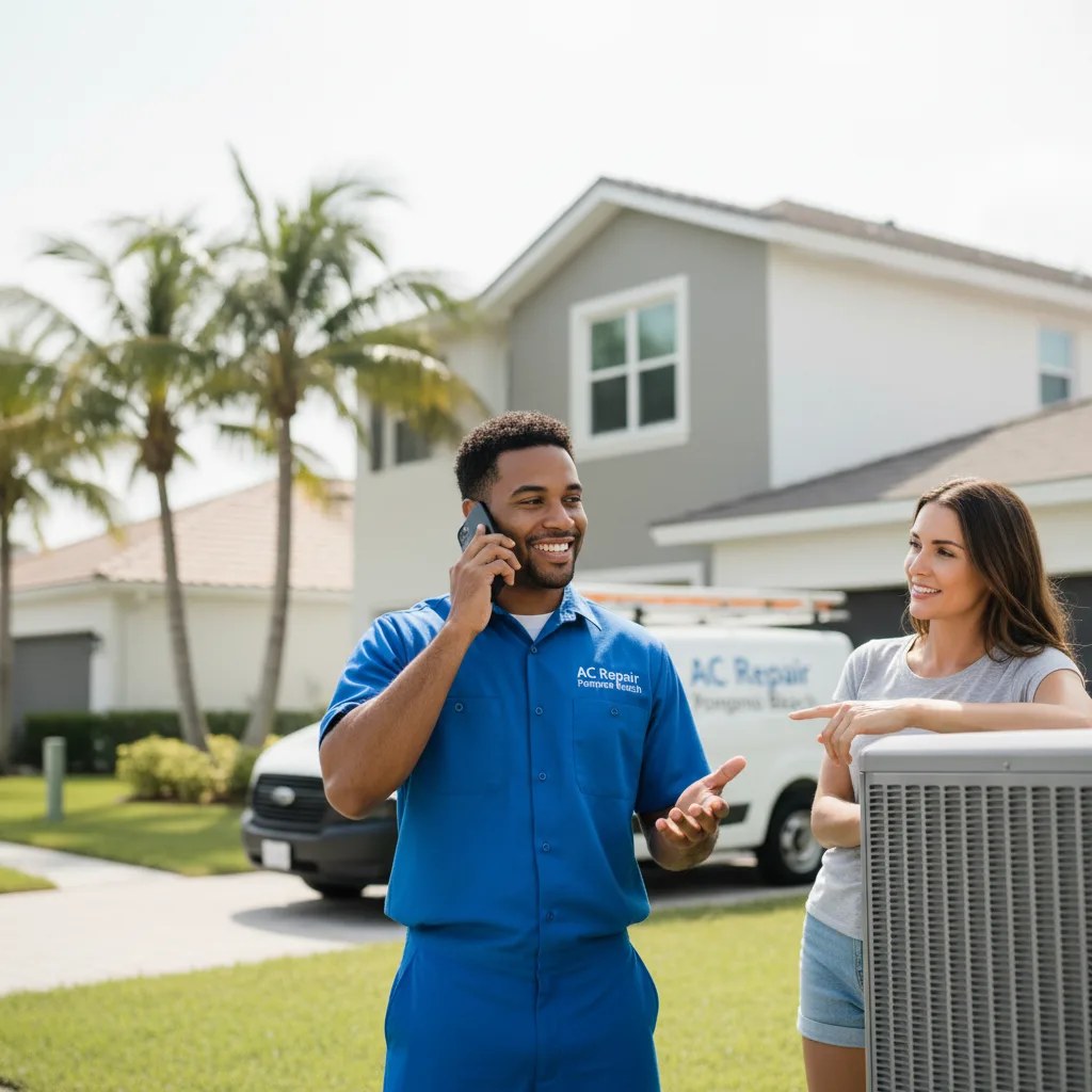 AC Repair Pompano Beach customer support in Kalona